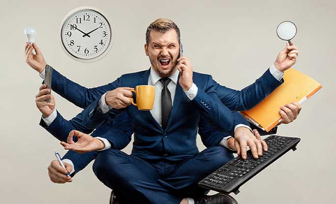 Say no to multitasking to increase productivity at work