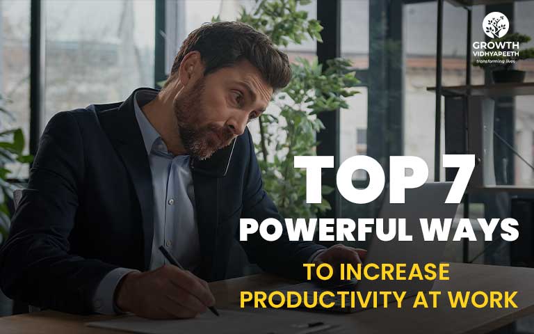 increase productivity at work 