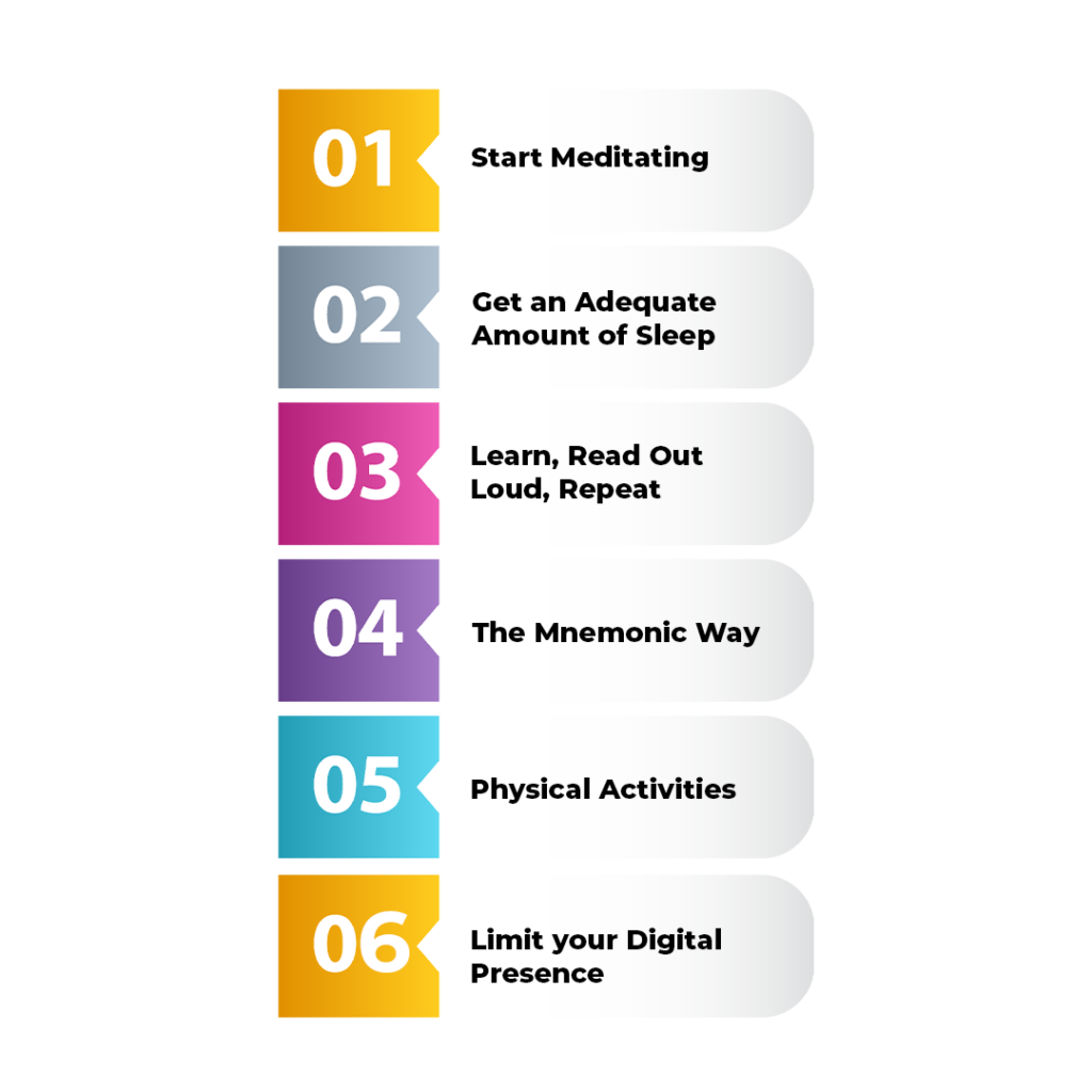 Improve your memory power